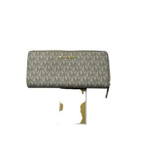 Michael Kors Wristlet Wallet Large Women-Tan 8.5 X 4